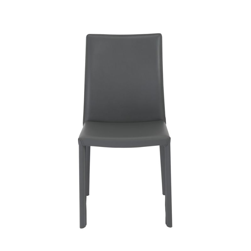 Euro Style - Hasina Side Chair in Gray (Set of 2) - 38627GRY