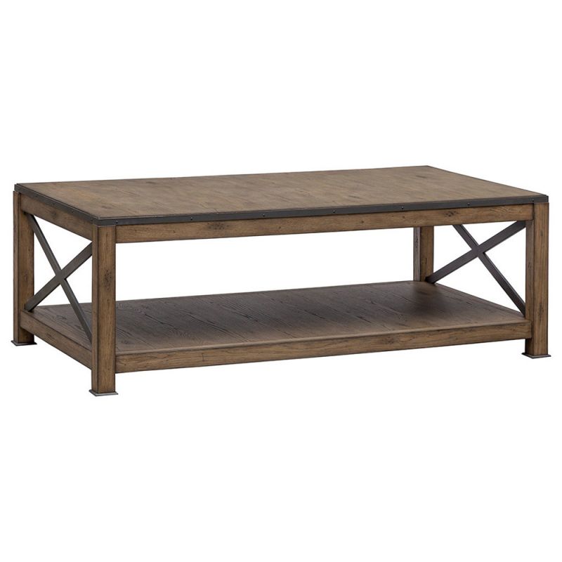 Fairfield Chair Company - Arcadian Rectangular Cocktail Table - 8063-93_PROMO CODE 10LD24