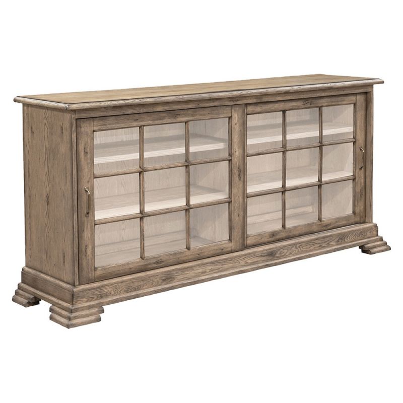 Fairfield Chair Company - Arcadian Sliding Glass Door Credenza - 8063-82_PROMO CODE 10LD24