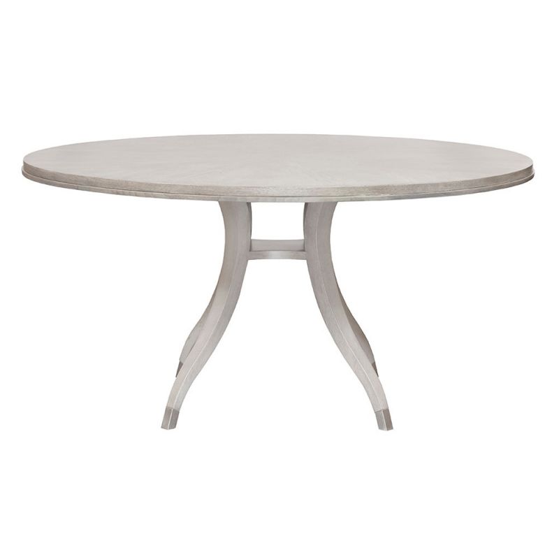 Fairfield Chair Company - Serpentine Shaped Leg Dining Pedestal Base With Beveled Edge 60