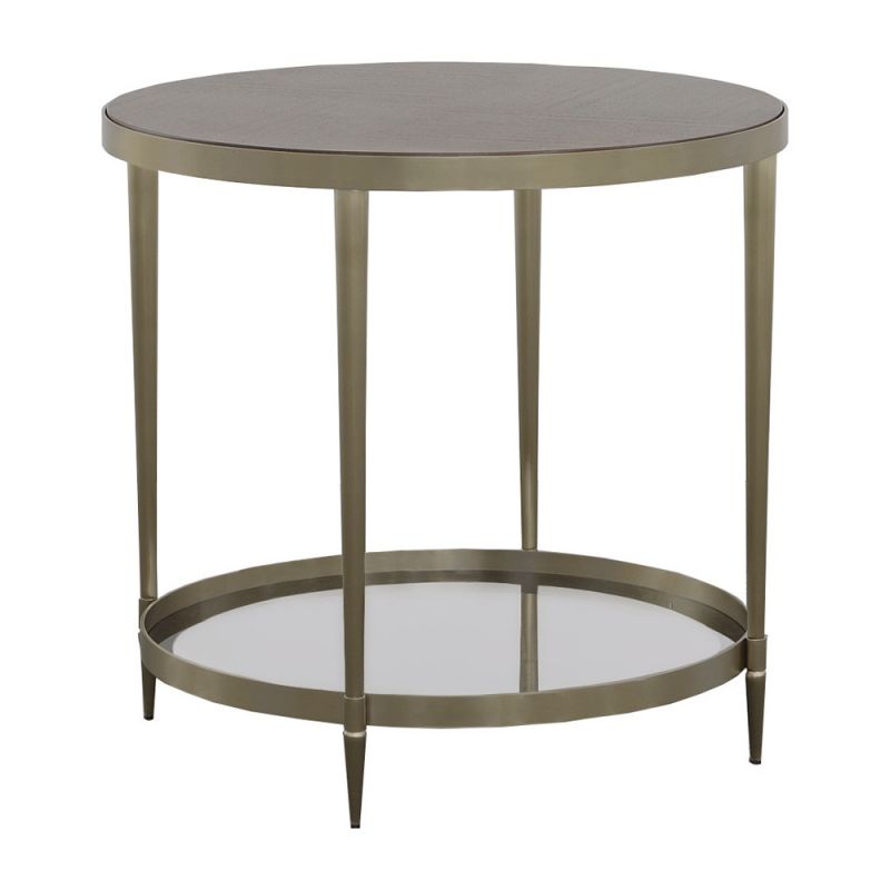 Fairfield Chair Company - Libby Langdon Marlowe Tiered Round End Table - 6308-ET_PROMO CODE 10LD24