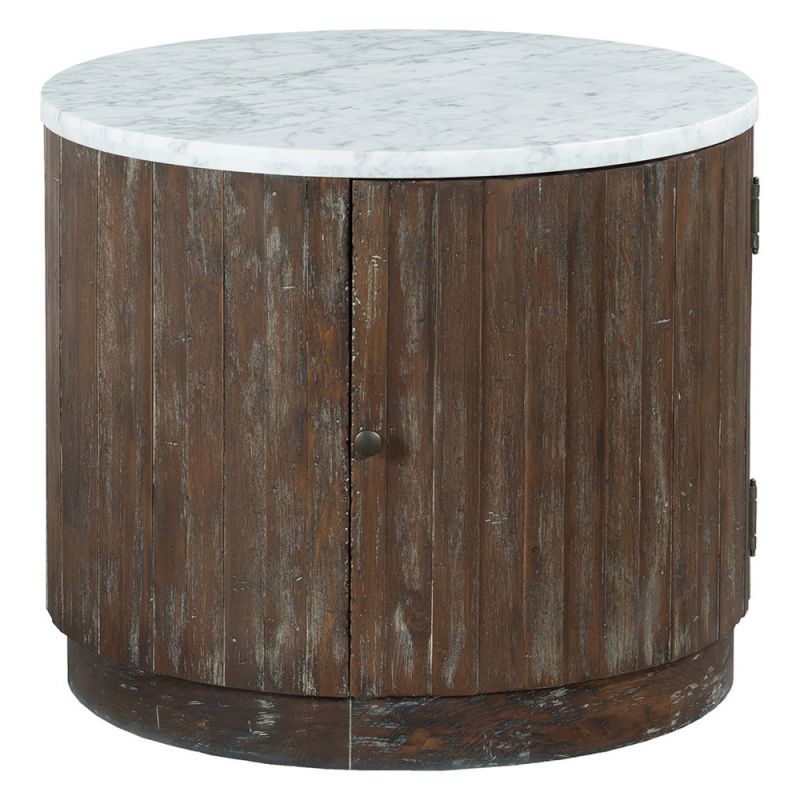 Fairfield Chair Company - Rustique Drum Table - 8113-98_PROMO CODE 10LD24