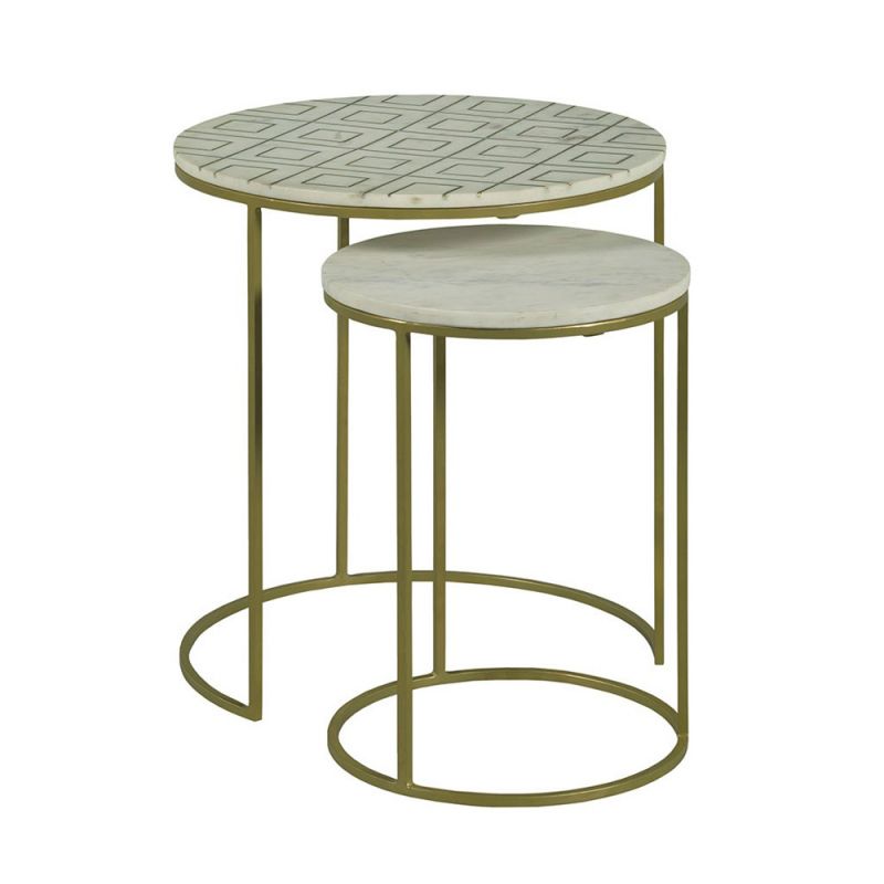 Fairfield Chair Company - Soulful Textures Nesting Drink Table - 8147-49_PROMO CODE 10LD24