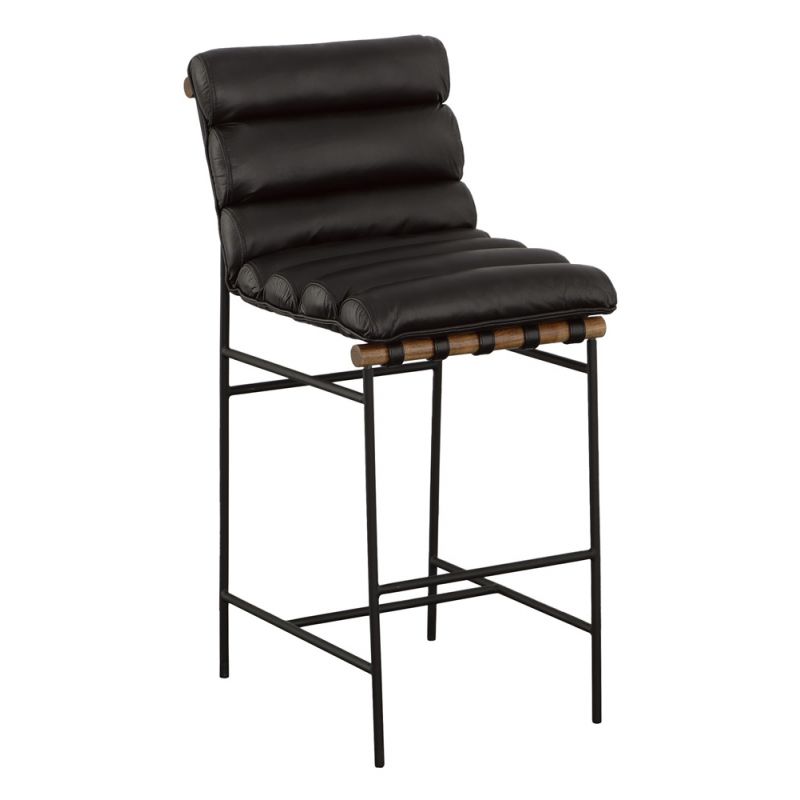 Fairfield Chair Company - The Leather Reserve Luca Bar Stool - F002-07-K_PROMO CODE 10LD24