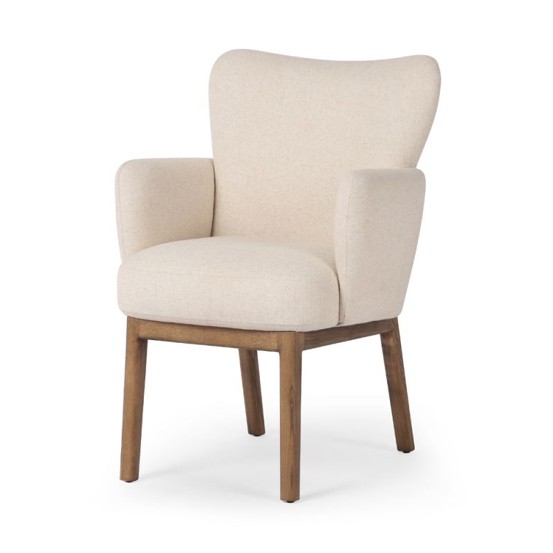 Four Hands - Allston - Melrose Dining Arm Chair-Antwerp Natural - 237905-001