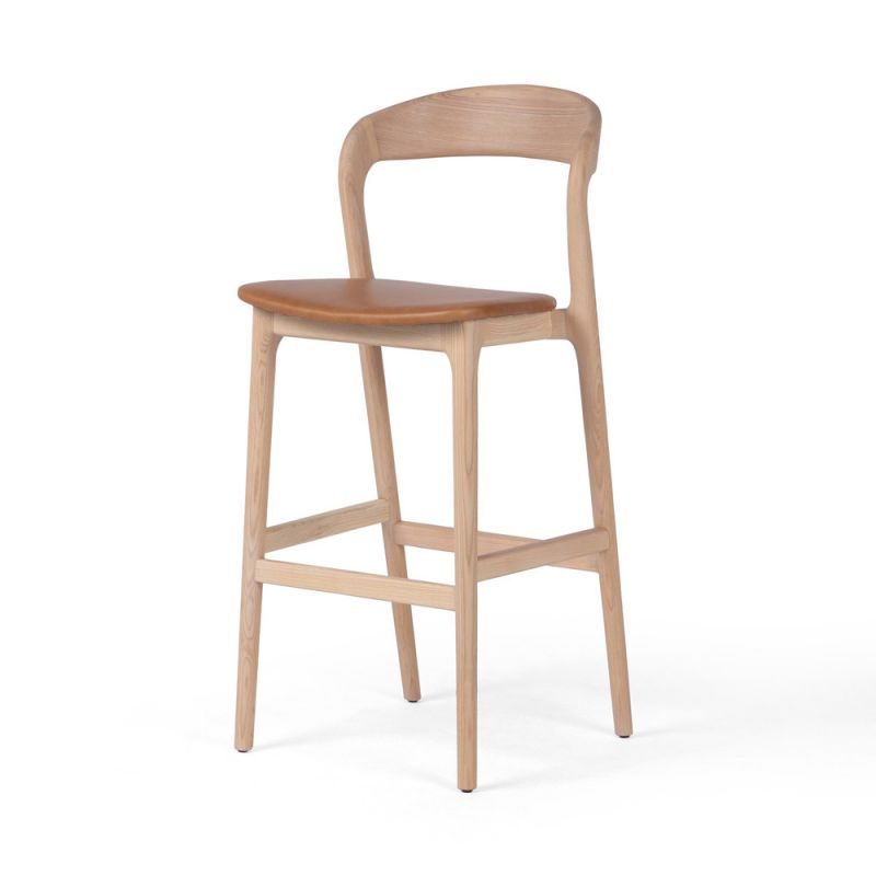 Four Hands - Amare Bar Stool - Sonoma Butterscotch - 236401-001