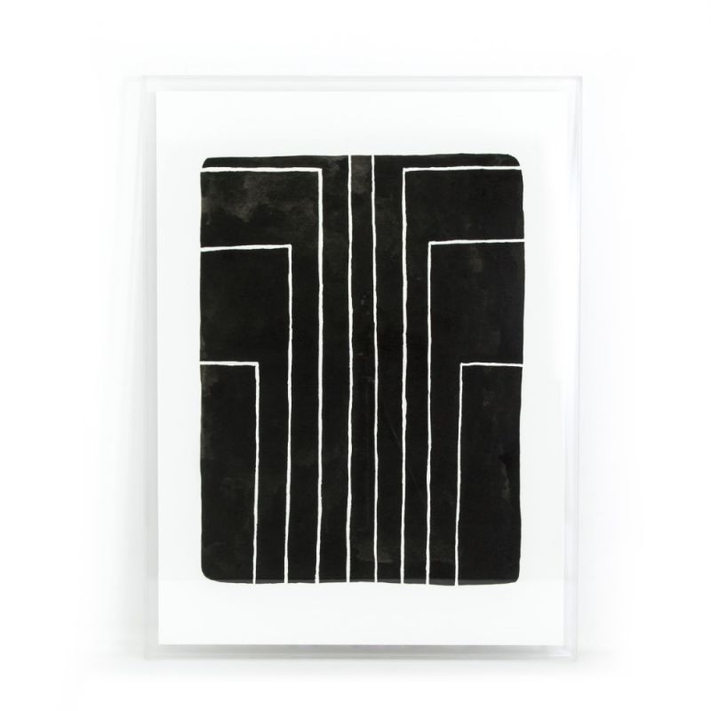 Four Hands - Vertigo Print Shadow Box - Jess Engle - ULOF-130
