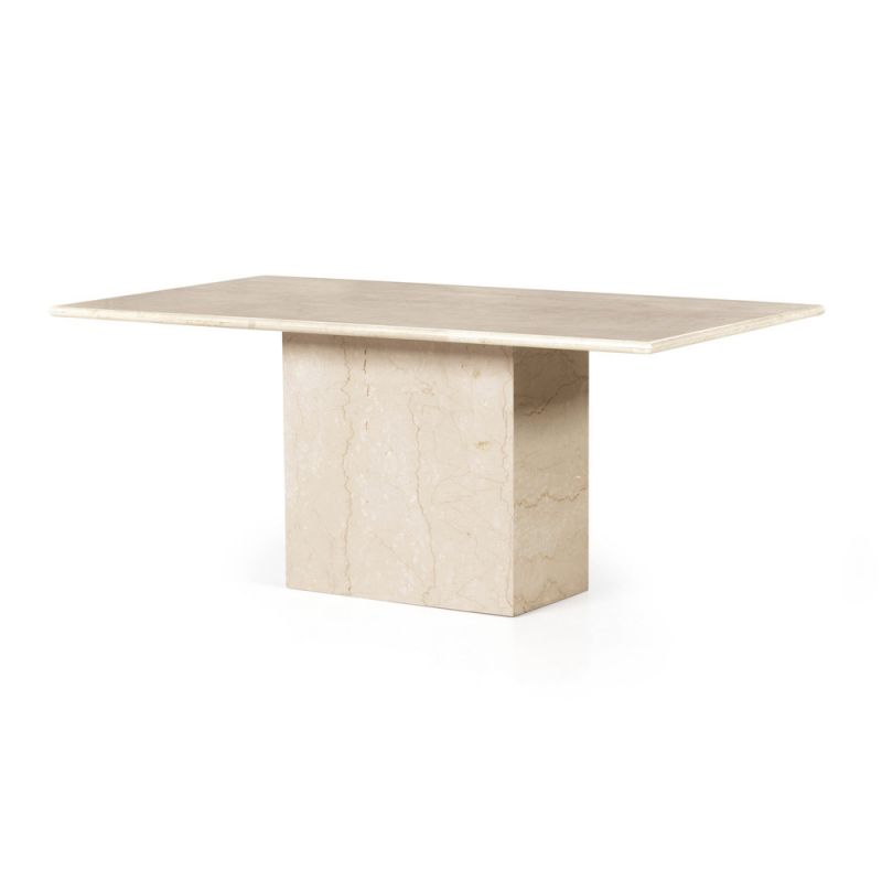 Four Hands - Arum Dining Table - Cream Marble - 228596-002