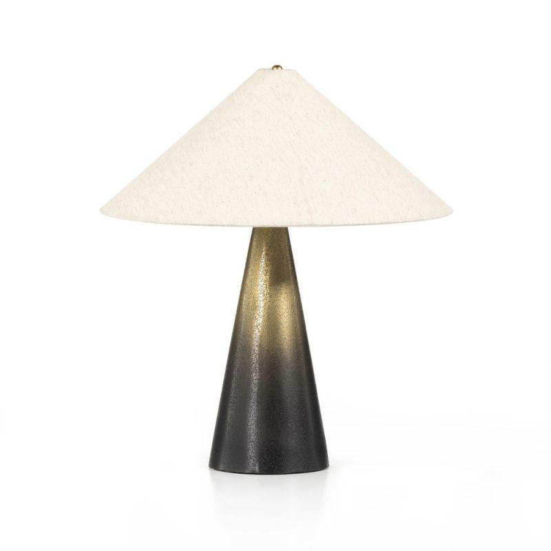 Four Hands - Asher - Nour Table Lamp - Ombre Stainless Steel - 227539-003