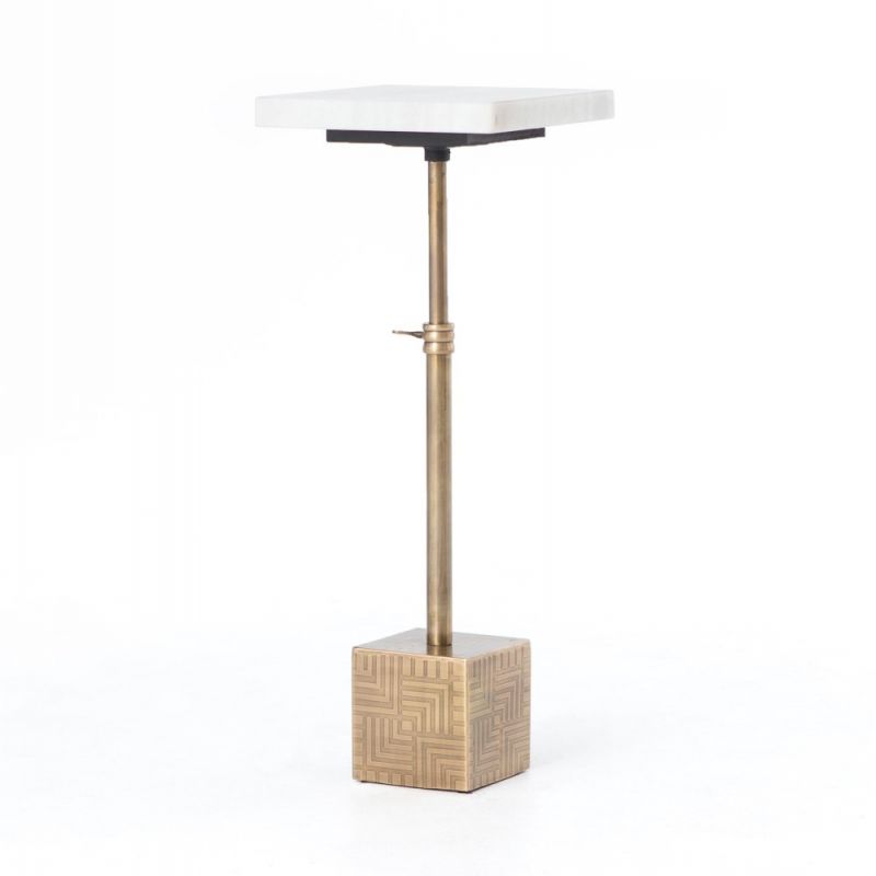 Four Hands - Sirius Adjustable Accent Table - Brass - IASR-029A