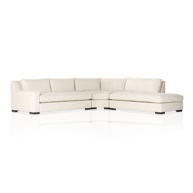 Four Hands - Atelier - Albany 3pc Laf Sectional-Alcott Fawn - 237725-001