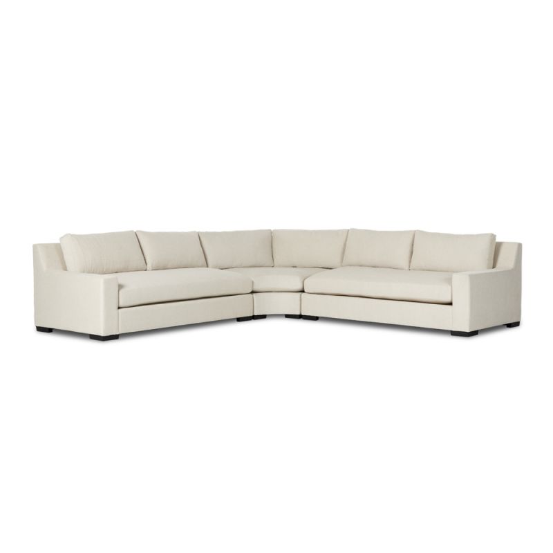 Four Hands - Atelier - Albany 3pc Sectional-Alcott Fawn - 239020-001