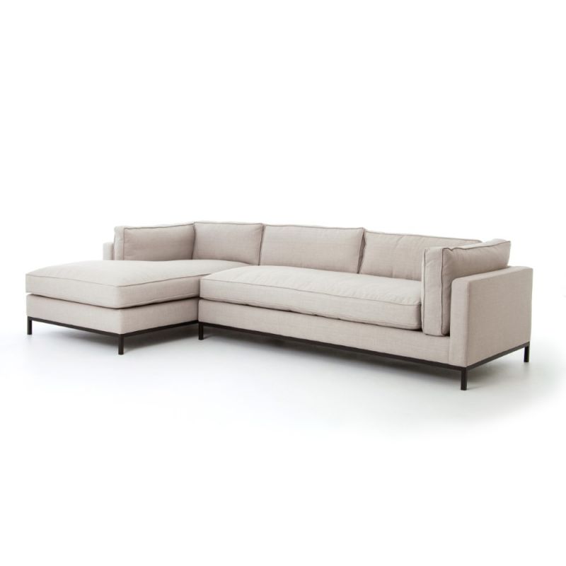 Four Hands - Grammercy 2 Pc Sectional - Laf Chaise - Benn - UATR-001