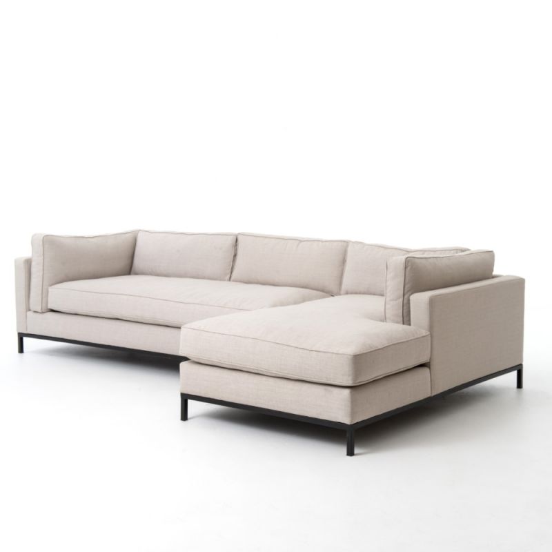 Four Hands - Grammercy 2 Pc Sectional with Raf Chaise - UATR-001A
