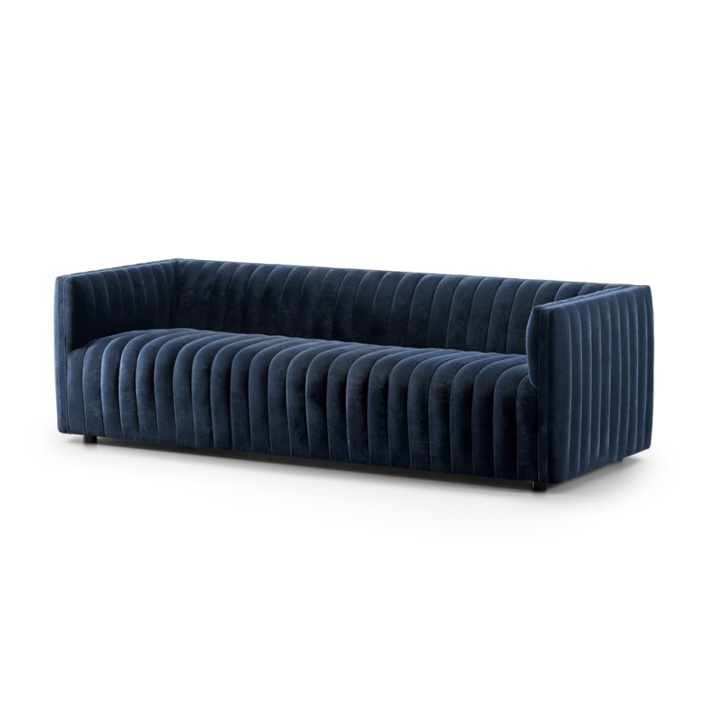 Four Hands - Augustine Sofa - Sapphire Navy - 100239-004