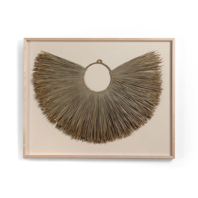 Four Hands - Beda Framed Seagrass Object - 229910-001