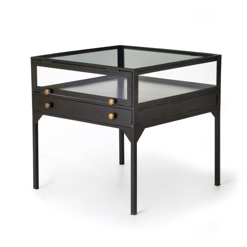 Four Hands - Shadow Box End Table - VBEL-F039