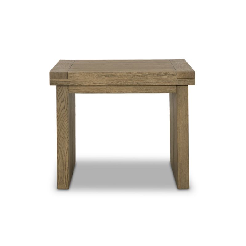 Four Hands - Bennett - Warby End Table - Worn Oak Veneer - 236317-002