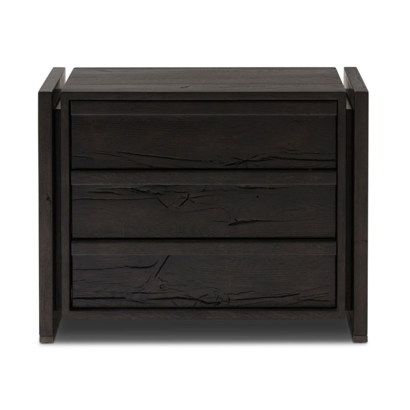 Four Hands - Bina - Alora Nightstand - Dark Espresso Reclaimed French - 242180-001