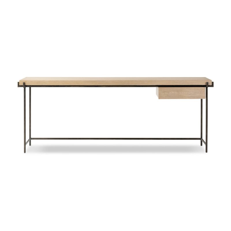 Four Hands - Bina - Manuel Desk - Bleached Oak Veneer - 242276-001