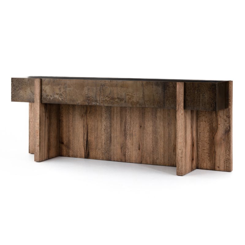 Four Hands - Bingham Console Table - Distressed Iron - 223621-001