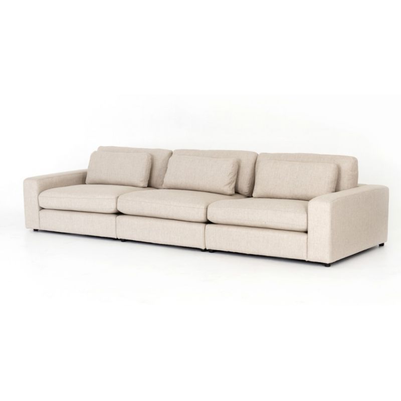 Four Hands - Bloor 3-Pc Sectional-Essence Natural - UATR-066-377-S13