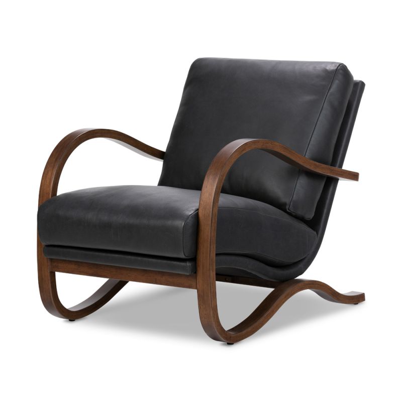 Four Hands - Bolton - Paxon Chair-Brickhouse Black - 234043-001