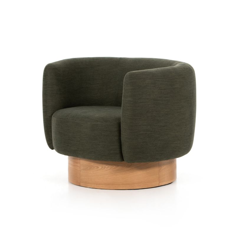 Four Hands - Calista Swivel Chair - Atlantis Moss - 225817-001
