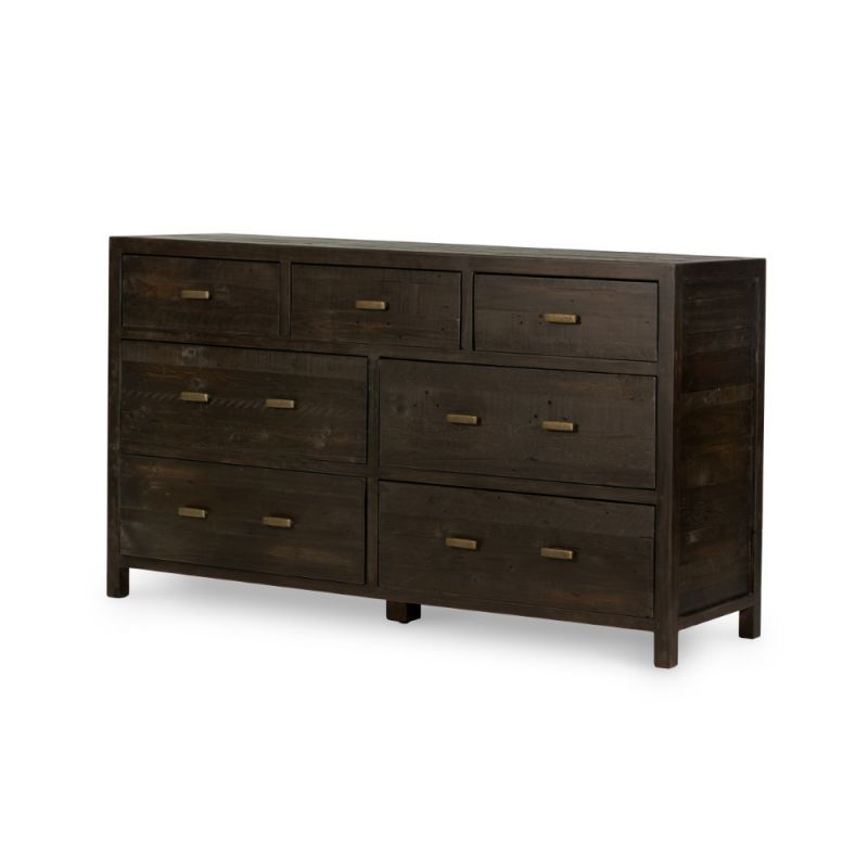 Four Hands - Caminito 7 Drawer Dresser - Dark Carbon - VCNB-14-73 - CLOSEOUT