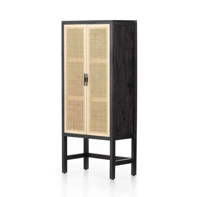 Four Hands - Caprice Narrow Cabinet - Natural Cane - 225960-001