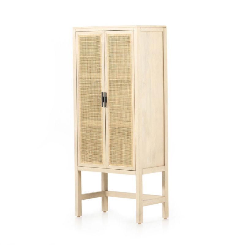 Four Hands - Caprice Narrow Cabinet - Natural Cane - 225960-002