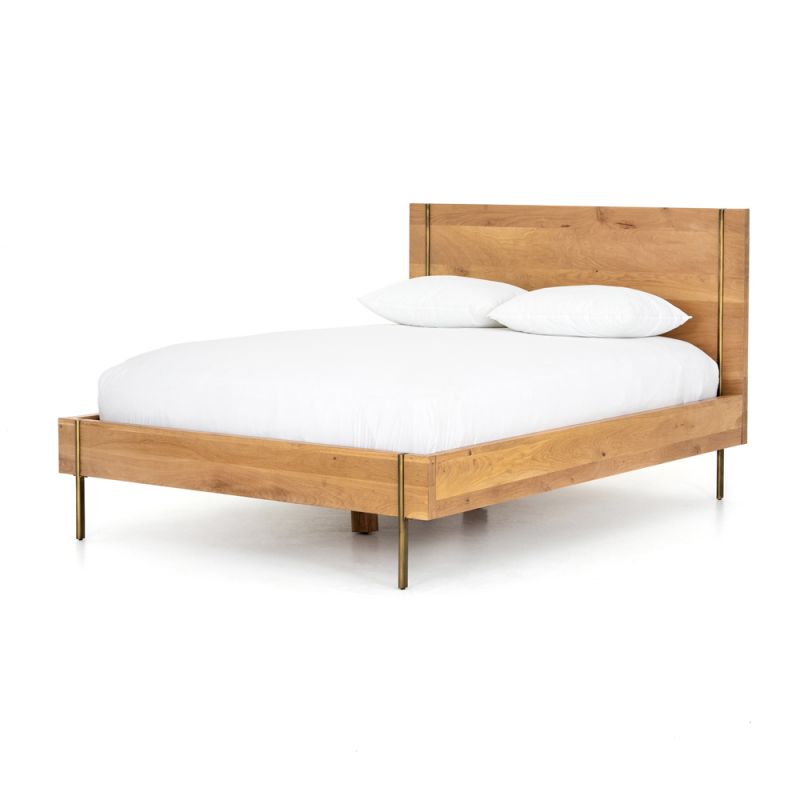 Four Hands - Carlisle Bed - Natural Oak - Queen - 106407-011