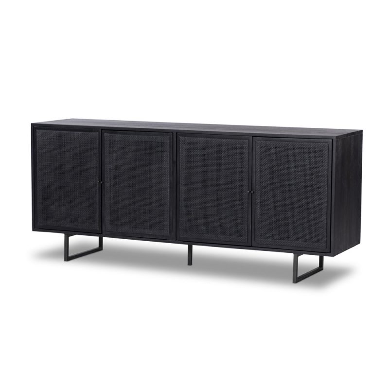 Four Hands - Carmel Sideboard - Black Wash - 106681-008