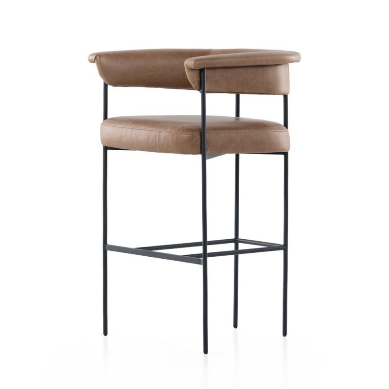 Four Hands - Carrie Bar Stool - Chaps Saddle - 108498-004