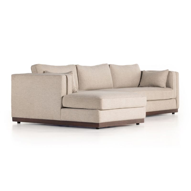 Four Hands - Centrale - Lawrence 2pc Laf Sectional-Nova Taupe - 236168-001