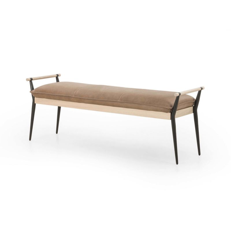 Four Hands - Charlotte Bench - Palermo Drift - 108543-002