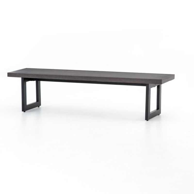 Four Hands - Judith Outdoor Dining Bench - Metal Base - VCNS-F054