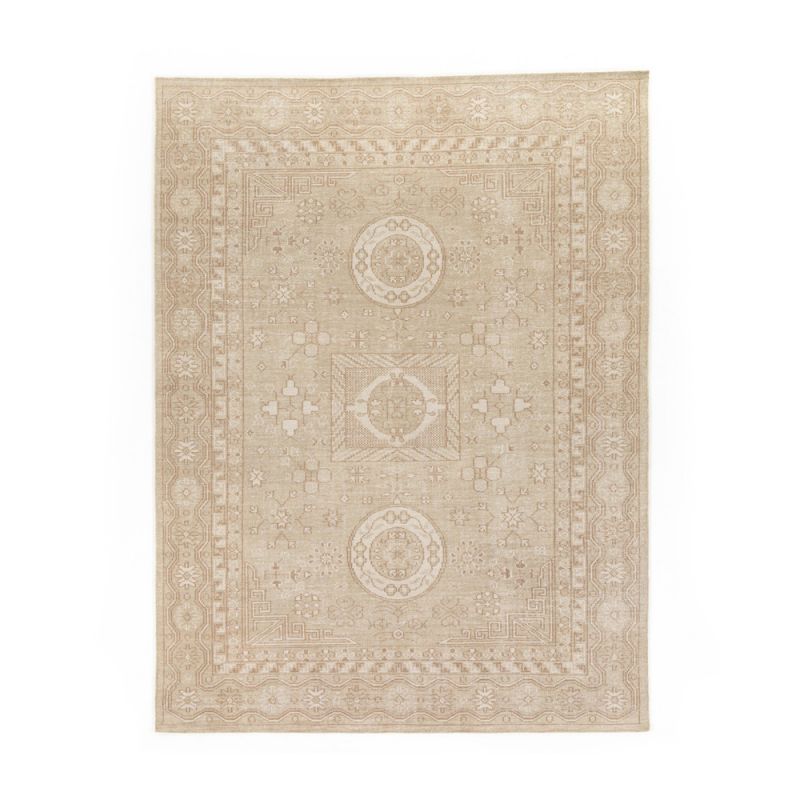 Four Hands - Cortona Hand Knotted Rug - Cortona Cream - 232731-002