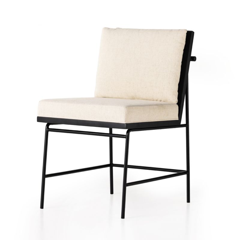 Four Hands - Crete Dining Chair - Savile Flax - 108419-006
