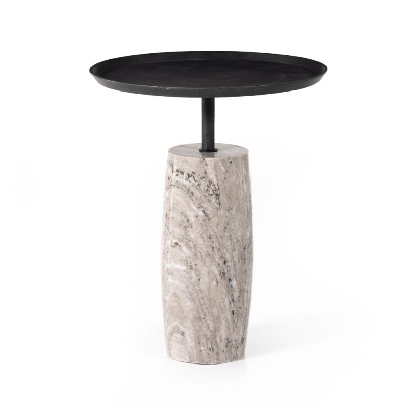 Four Hands - Cronos End Table - Aged Grey - 226804-002