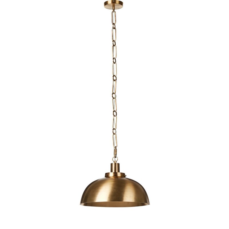Four Hands - Dane - Gatsby Dome Pendant - Cast Brushed Brass - 234880-002