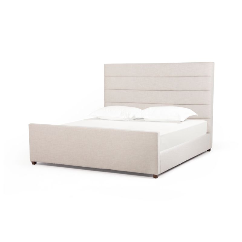 Four Hands - Daphne Bed - Cambric Ivory - King - 106045-198