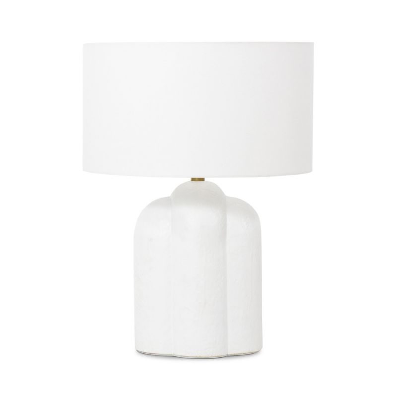 Four Hands - Deacon - Koa Table Lamp - Adobe Textured Concrete - 234193-001