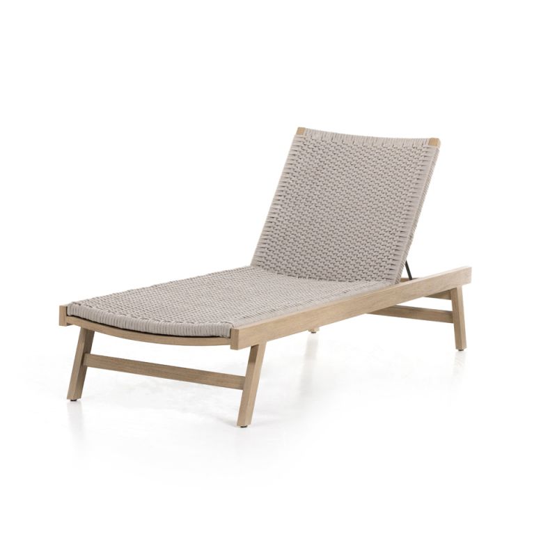 Four Hands - Delano Outdoor Chaise Lounge - Brown - 226919-001