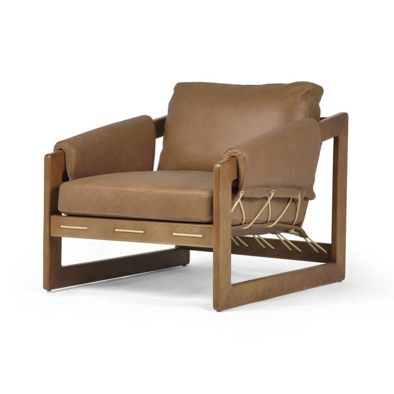 Four Hands - Dustin Chair - Palermo Cognac - 231320-001