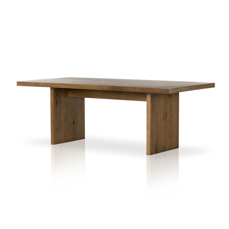 Four Hands - Eaton Dining Table - Amber Oak Resin - 228017-003