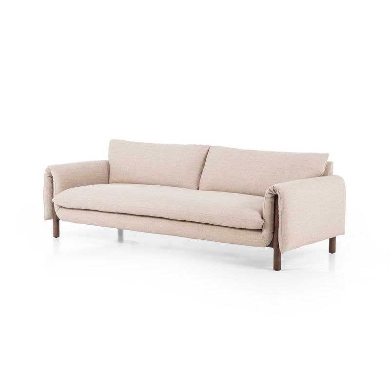 Four Hands - Fleming Sofa - Alcala Wheat - 229878-001