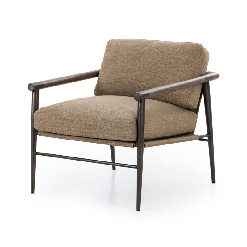 Four Hands - Grayson - Rowen Chair-Alcala Fawn - 105778-012