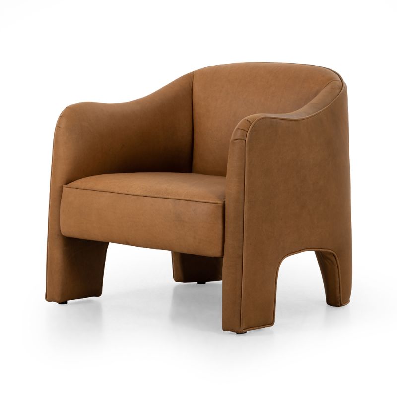 Four Hands - Grayson - Sully Chair-Eucapel Cognac - 238393-002