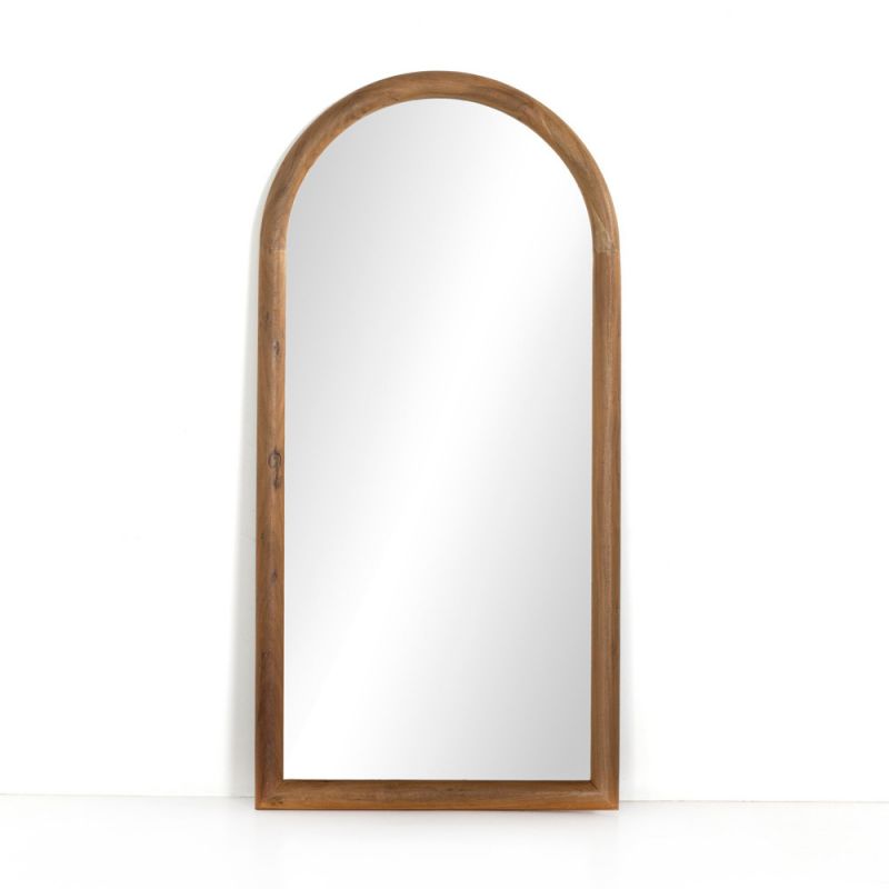 Four Hands - Gulliver Floor Mirror - Smoked Acacia - 230068-001